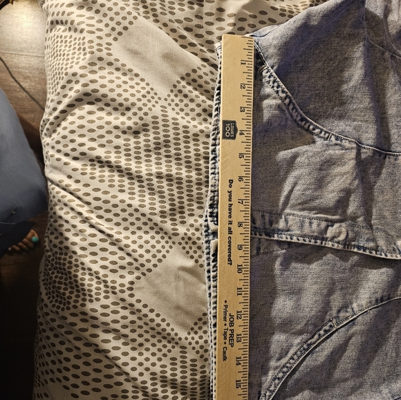 Vintage Light weight denim cropped jacket - Picture 7 of 7